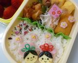 彦星と織姫の七夕キャラ弁　ひな祭りにも♪作り方7写真