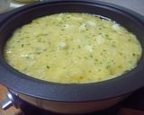 簡単すぎ！もんじゃ焼き風山芋鉄板焼き作り方2写真