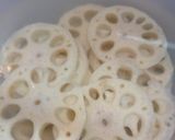 ヘルシー蓮根のはさみハンバーグ♪作り方1写真