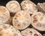 ヘルシー蓮根のはさみハンバーグ♪作り方6写真