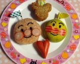 キャラ弁にも〜簡単ミカンアンパンマン〜作り方3写真