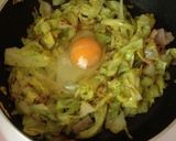 ＊キャベツを食べよ♥お母さんの巣ごもり卵作り方3写真