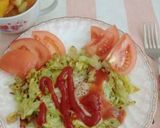 ＊キャベツを食べよ♥お母さんの巣ごもり卵作り方4写真