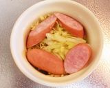 【冷蔵庫掃除】キャベツの巣ごもり卵作り方3写真