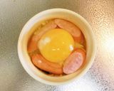 【冷蔵庫掃除】キャベツの巣ごもり卵作り方4写真
