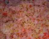 紅しょうがご飯で♪肉巻きおにぎり作り方1写真