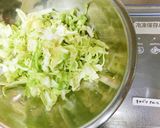 おつまみキャベツ。作り方1写真