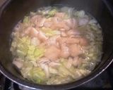 キャベツと豆腐の味噌汁作り方2写真