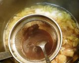 キャベツと豆腐の味噌汁作り方3写真