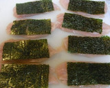 さっぱり揚げ♪梅巻き✿ささみかつ✿作り方2写真