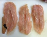 ささみの梅肉と大葉のさっぱり焼き作り方1写真
