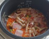 炊込ジャンバラヤ風ピラフのオムライス♪作り方6写真