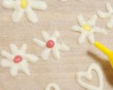 ひな祭りケーキに❀チョコペンで桜の花びら作り方5写真
