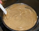 コーヒー牛乳シフォンケーキ★笑顔１０ｃｍ作り方31写真