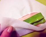 モロッコいんげんのおつまみ春巻き♪作り方3写真