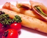 モロッコいんげんのおつまみ春巻き♪作り方6写真