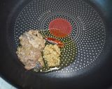 師匠直伝、酒盗のパスタ♪作り方1写真