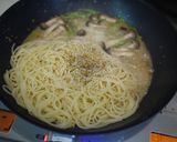 師匠直伝、酒盗のパスタ♪作り方4写真