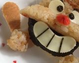 キャラ弁に〜アンパンマンの釜めしどん〜作り方7写真
