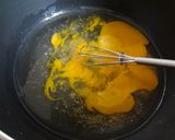 菜の花とタコの黄身酢かけ♪作り方1写真