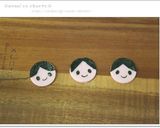 ひな祭りキャラ弁*簡単かわいい三人官女作り方4写真