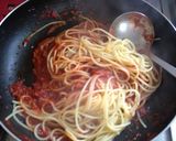 【ベーコン】鉄板トマトパスタ【オレガノ】作り方6写真