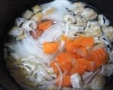玉ねぎと豆腐の味噌汁作り方2写真