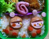簡単キャラ弁おかず：ころころ天道虫作り方8写真