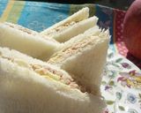 ツナにりんごチーズトースト♫作り方5写真