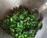 春菊とチーズのいなり包み焼き作り方3写真