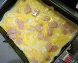 チビ大好き！ハムとチーズの卵焼き☆作り方5写真