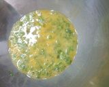 ほうれん草の茎で卵焼き☆作り方3写真