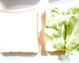 市販のチキンナゲットで☆テリヤキ風サンド作り方3写真