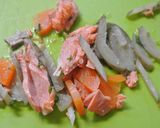 粕汁をリメイク！麹風味の栄養満点かき揚げ作り方1写真