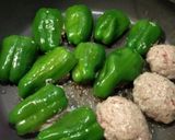 肉がふんわり！ピーマンの肉詰め作り方4写真