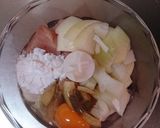 健康的(^.^)☆鳥団子➕けんちん汁♬作り方7写真