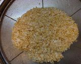干し貝柱の玄米入り炊き込みご飯作り方2写真