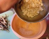 干し貝柱の玄米入り炊き込みご飯作り方4写真