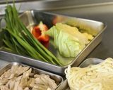 辛味噌ホルモン焼うどん。作り方1写真