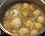 簡単☆里芋とひき肉のカレー風味作り方5写真