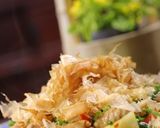 辛味噌ホルモン焼うどん。作り方11写真