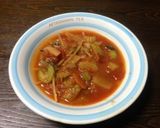 野菜いっぱいミネストローネ作り方10写真