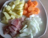 野菜ジュースで野菜とあさりの煮込み作り方2写真