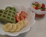 【 ほうれんそう*パンケーキ♫】作り方8写真