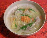 豚の塩麹漬けと残り野菜で、おかずスープ♪作り方6写真