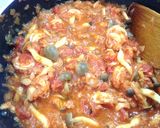海老とツナときのこのトマトクリームパスタ作り方4写真