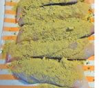 カレーうどんの素でパン粉焼き作り方1写真