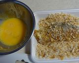 カレーうどんの素でパン粉焼き作り方4写真