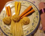 ひよこ豆の和風フムス★味噌味作り方2写真