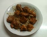 簡単！鶏モモ肉のしょうが焼き作り方6写真